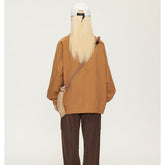 Unisex Jacket Retro Stand-up Collar Jacket